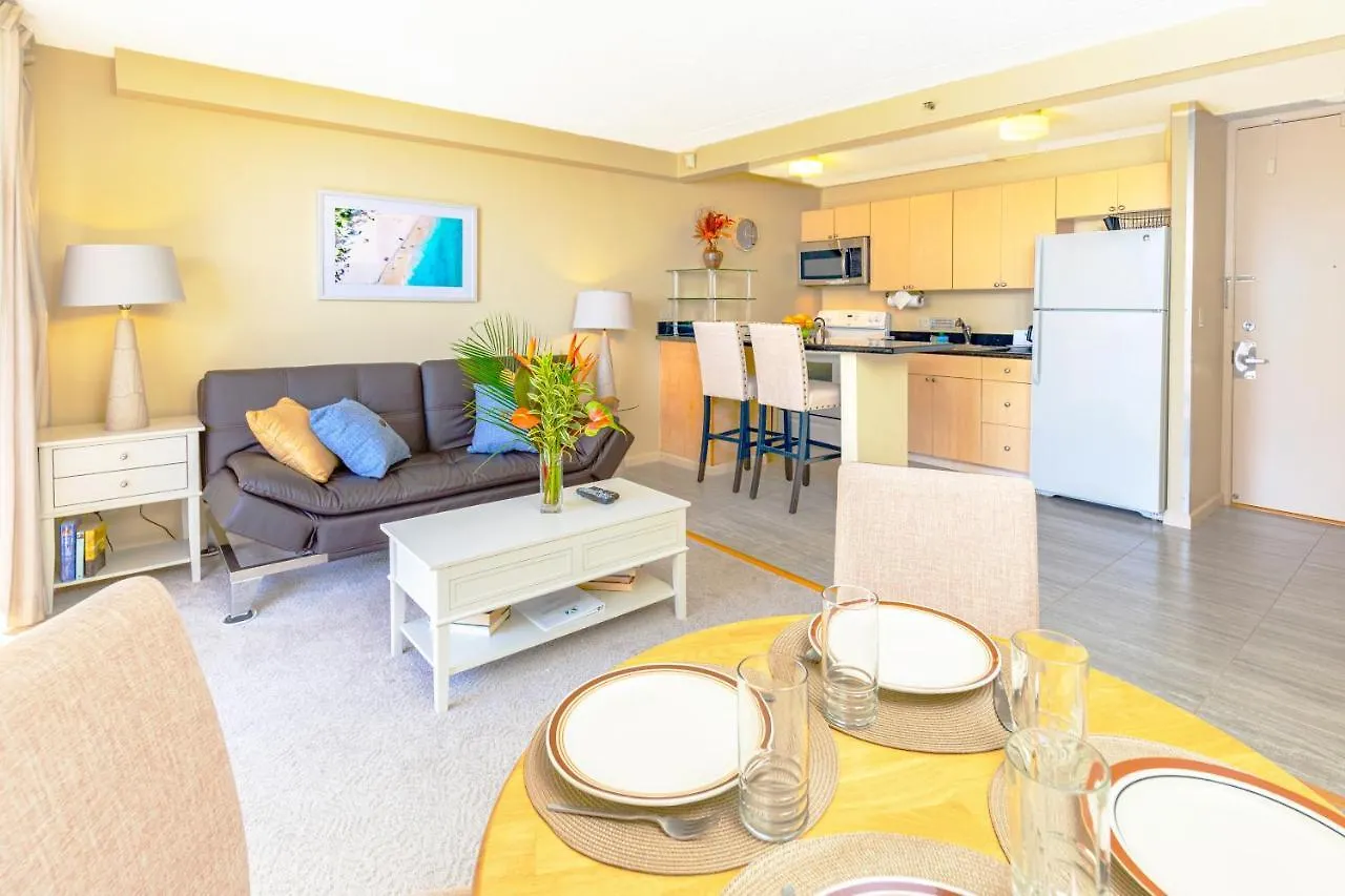 Waikiki Sunset City & Mountain View With Parking Honolulu Appartement