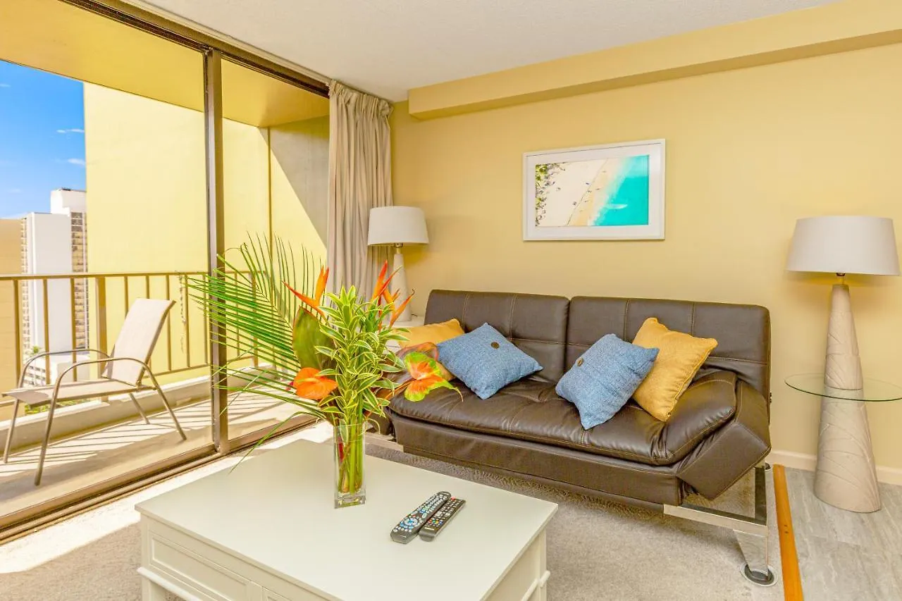 Appartement Waikiki Sunset City & Mountain View With Parking Honolulu