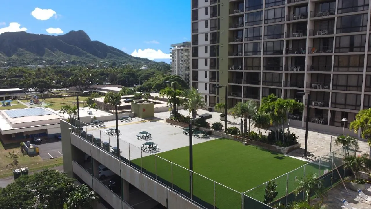 Appartement Waikiki Sunset City & Mountain View With Parking Honolulu