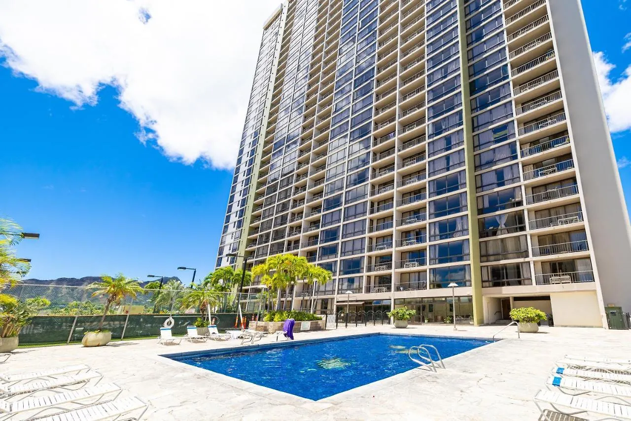 Appartement Waikiki Sunset City & Mountain View With Parking Honolulu
